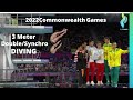 2022 Mens 3 Meter Double Diving Commonwealth Games - Synchro Diving - Recap