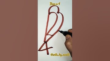 Draw a Bird from numbers 1 to 7 #shorts #viralvideo #simplestrokes #birds #art #viralshorts #fyp