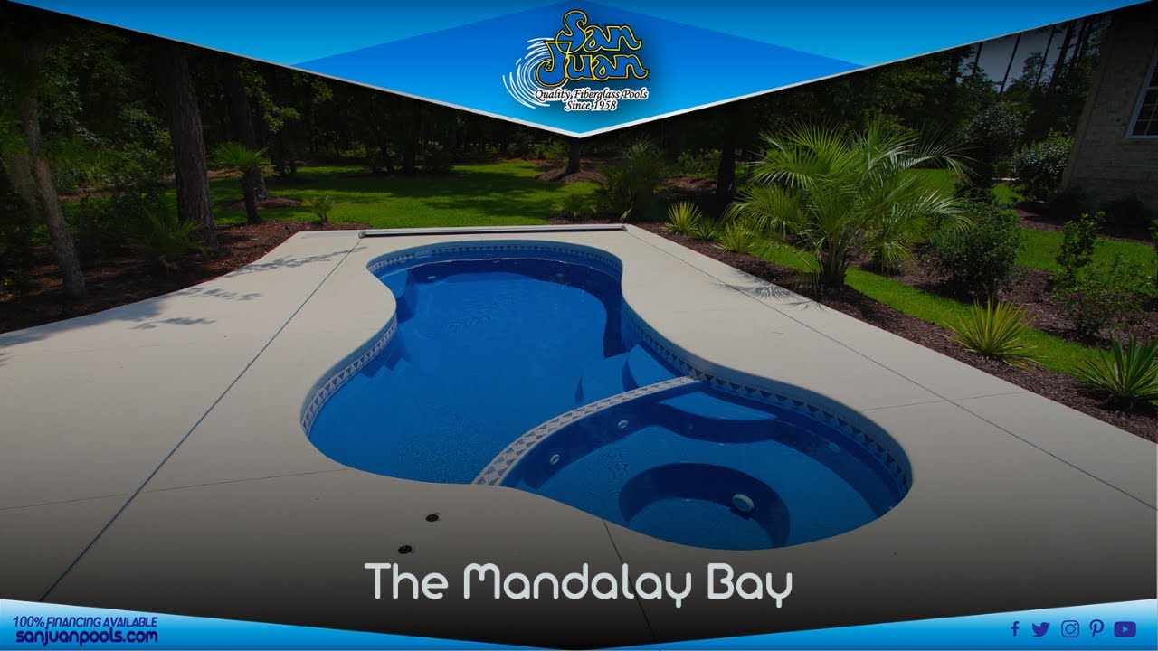 The Mandalay Bay An AllinOne Free Form Fiberglass Pool YouTube