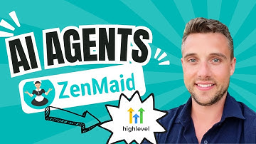 AI Agent 🤖 Highlevel to Zenmaid Integration via custom code & zapier for Cleaning Businesses