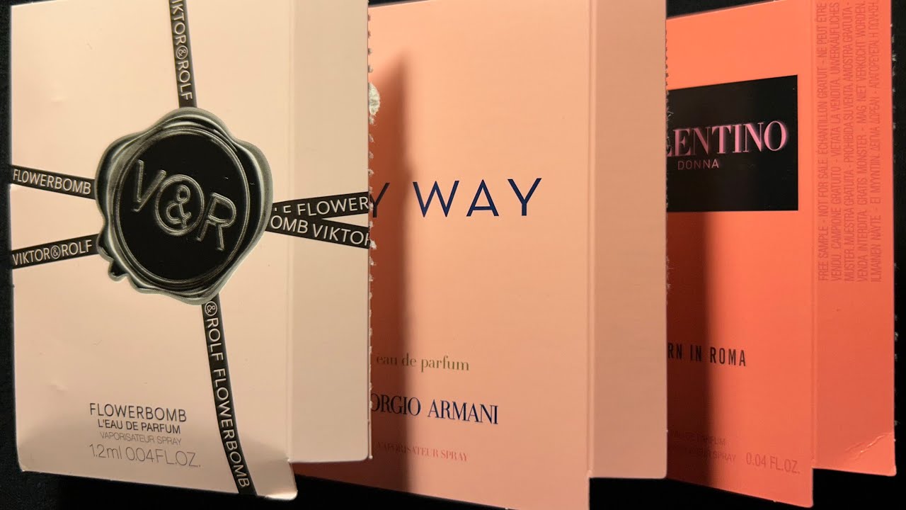 ASMR - Rambling About and Testing Perfumes