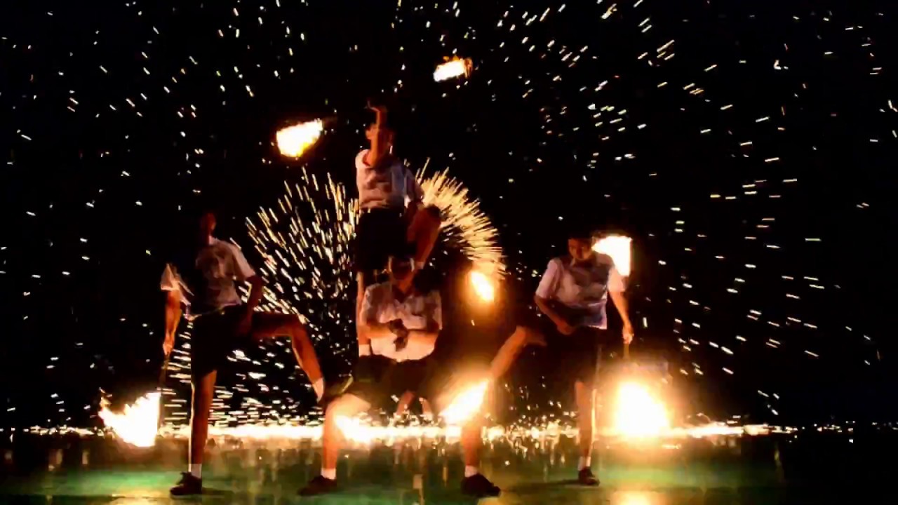 โชว์ควงพลองไฟ โซ่ไฟ สวยงาม [ Super Scout Show ] SDC05