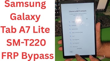 Samsung Galaxy Tab A7 Lite SM-T220 FRP Bypass | One-Click DFT Tool Method (2025) - t220 frp bypass