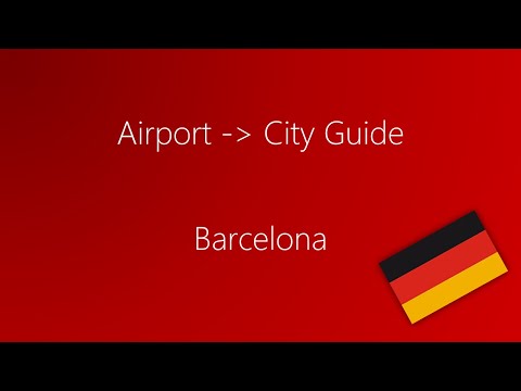 Video: Anfahrt Vom Flughafen Barcelona