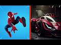 Avengers but cars if superheroes were racing cars  superheroes  midjourney generator art 4k
