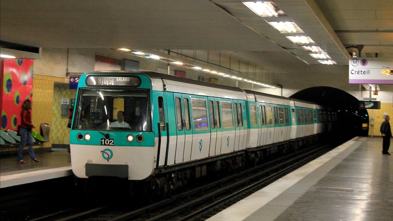 Cabine Metro RATP Ligne 8 Créteil / Balard