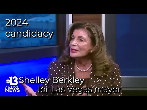 Shelley Berkley announces plans to run for Las Vegas mayor in 2024 
