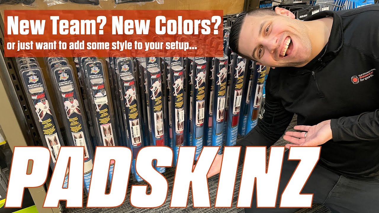 PadSkinz Give your Goalie Gear a Fresh New Look! YouTube