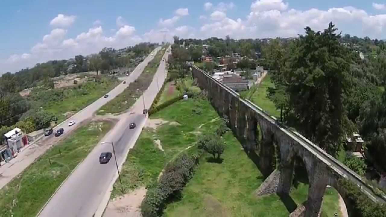 Video Dron Arcos Acueducto Tepojaco Cuautitlán Izcalli Mexico Julio 9 ...