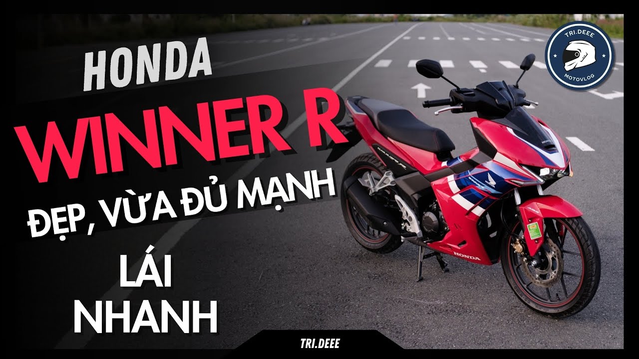 MỘT BUỔI SÁNG TEST XE HONDA WINNER R: VẪN NHẬN ĐỊNH CŨ, CHỜ GIẢM GIÁ MỚI ĐÁNG TIỀN | TRÍ ĐÊ MOTOVLOG