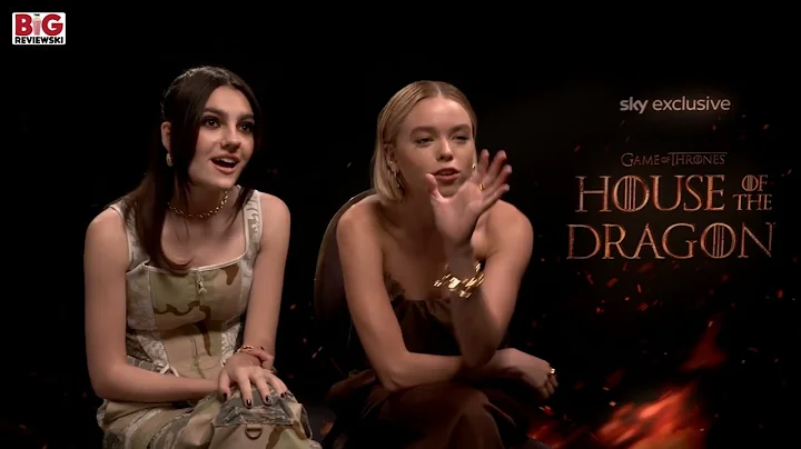 Emily Carey & Milly Alcock on House Of The Dragon,...