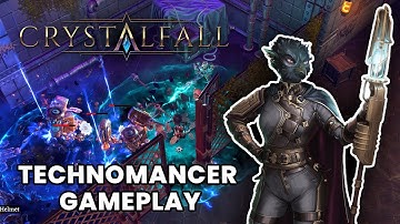 Crystalfall Technomancer Gameplay - Upcoming Steampunk ARPG