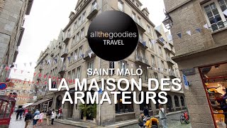 Saint Malo: La Maison des Armateurs - four star hotel in Intra-Muros | Allthegoodies.com