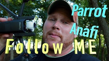 Anafi Follow Me Boat Test