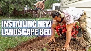 How To Install a New Landscape Bed