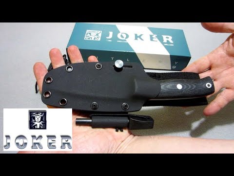 Cuchillo De Supervivencia Joker BS9 Lynx - Supervivencia Deportiva y Bushcraft