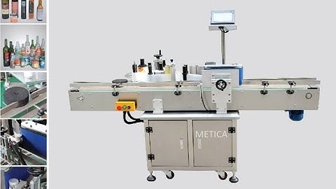 MT-200 automatic Sticker Labeling Machine for Round Bottle