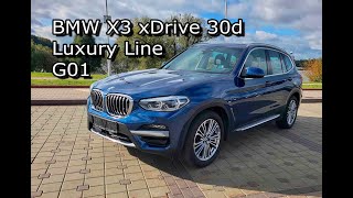 BMW X3 xDrive Luxury Line из Германии, в максимальной комплектацией с 3-х литровым мотором