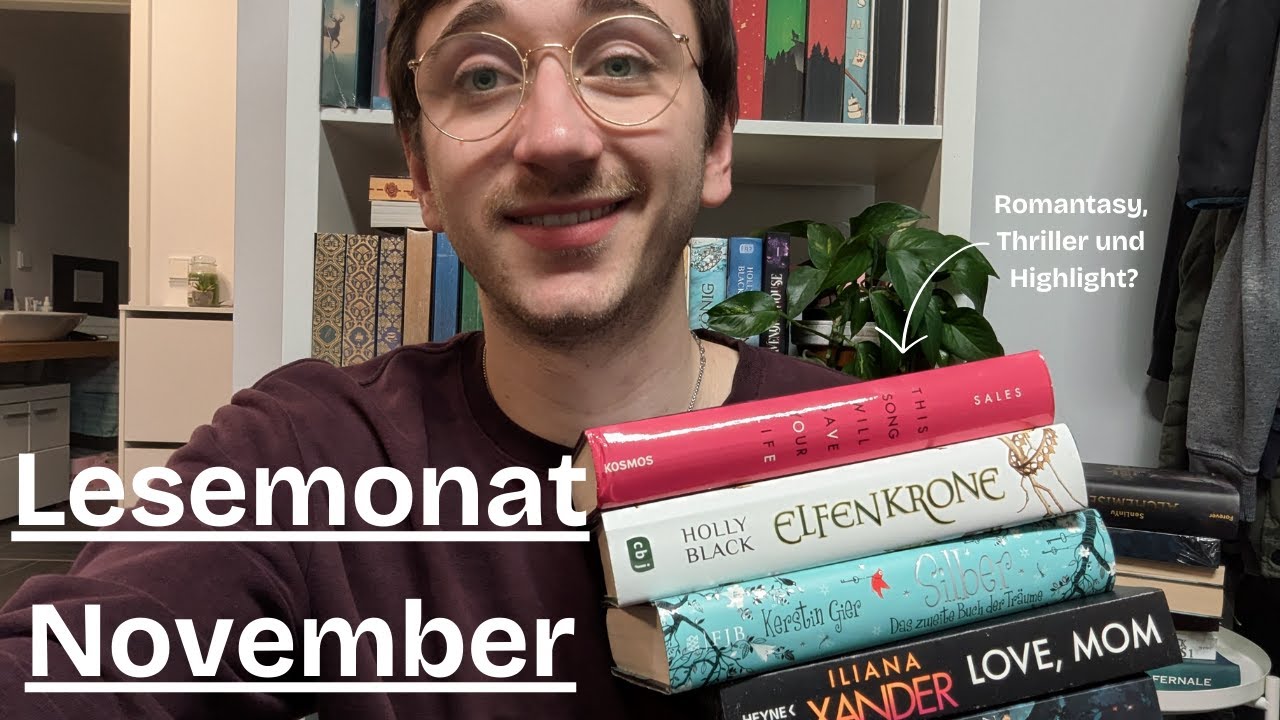 Lesemonat November 2025 | M/M-Romance, Thriller und ein bisschen was von der 25 für 25😍📚📖