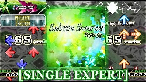 【DDR X2】 Sakura Sunrise [SINGLE EXPERT] 譜面確認＋クラップ