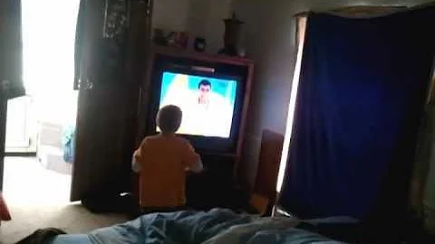 Nick dancing to the Wiggles