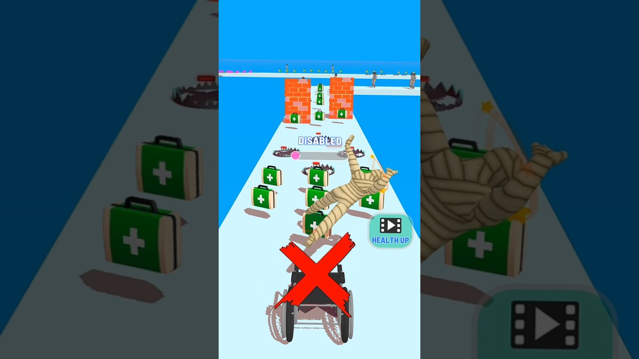 👨‍🦽 Healthy runner is beautiful man is phone challenge game level 53 🎮💯 