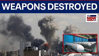 Iran destroys military explosives as US halts scheduled attacks