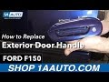 How To Replace Exterior Door Handle 1997-2004 Ford F150