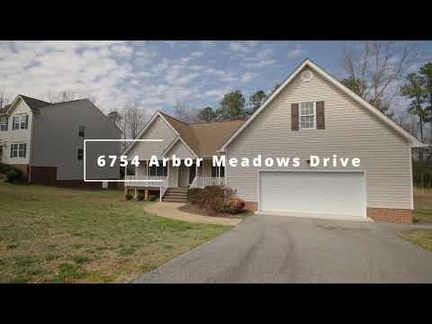 6754 Arbor Meadows Drive, Chester, VA home video tour