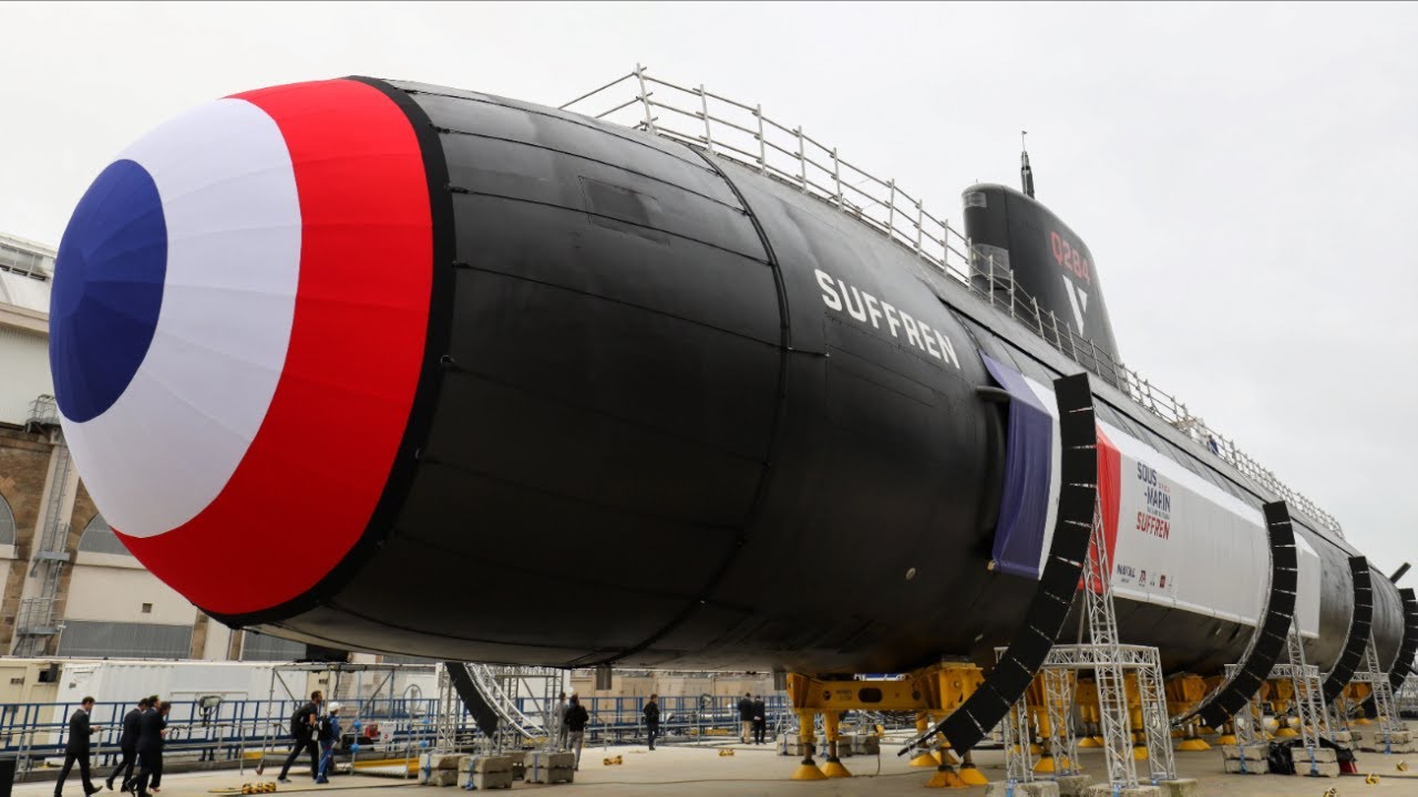 Naval Group rolls out fourth Barracuda-class submarine De Grasse