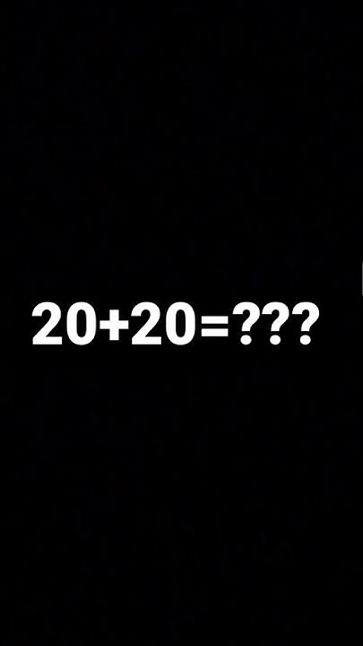 what-is-20-plus-20-youtube