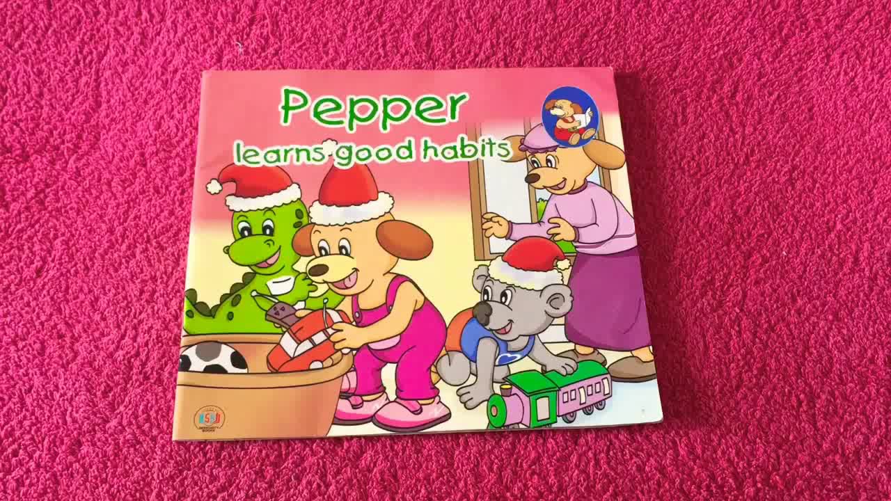 Pepper learns good habits 📖 Story time 📖 Happy reading for kids | Story book  📖 English
