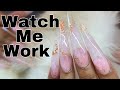 Watch Me Work: Extra long nails