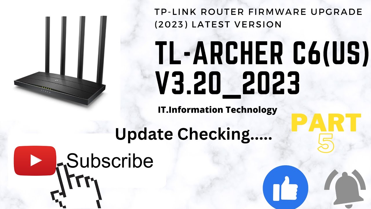 কিভাবে New Firmware Update দিবেন 🔥TPlink Archer C6v3.20 | TPlink Router ...