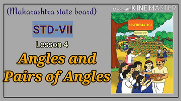 lesson 4.Angles & pairs of Angles||Opposite rays & Practice Set 18 for STD-VII by Sanjyot Patil