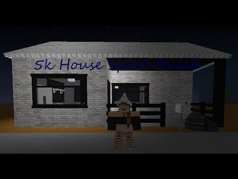 5k Bloxburg House Speed Build Warning Make Volume To 0 Youtube