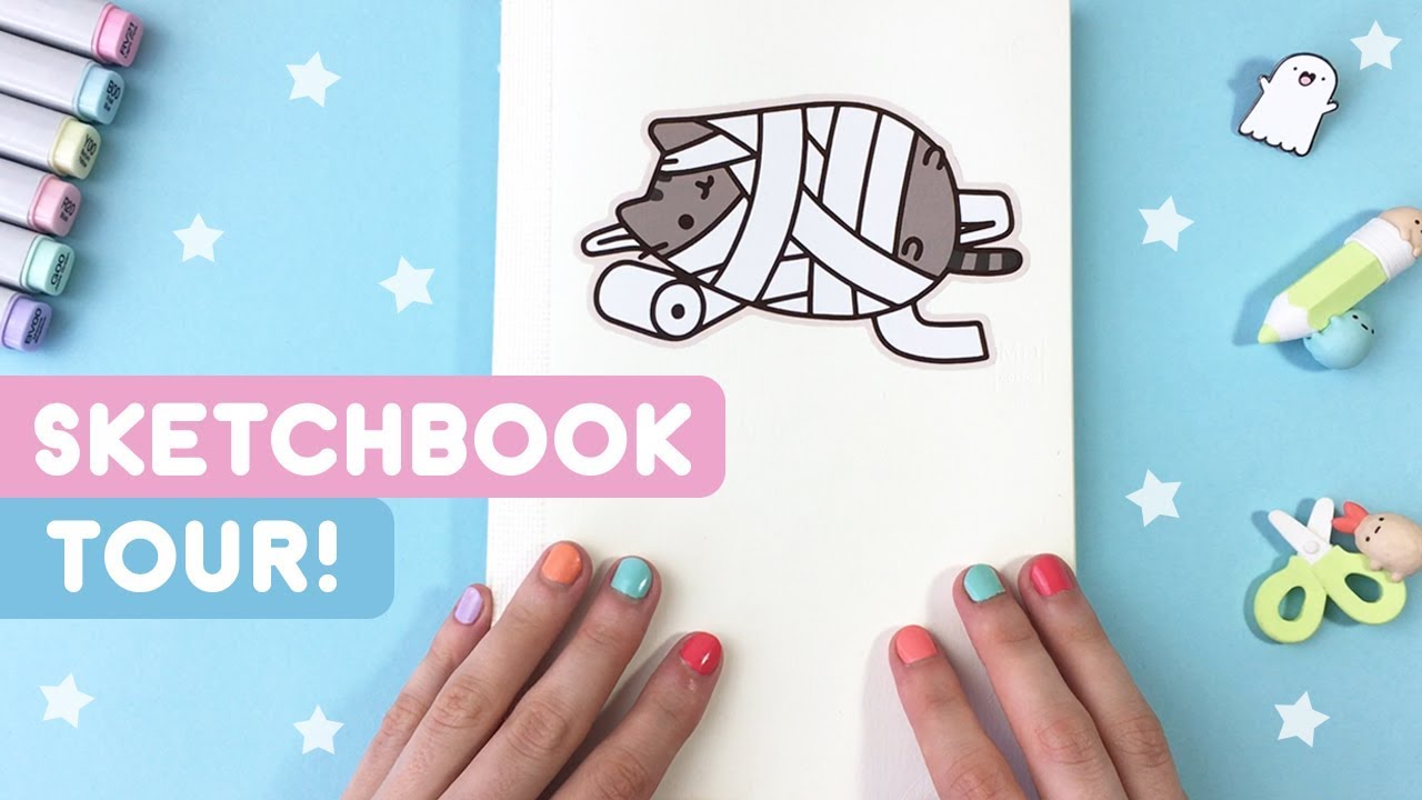 Kawaii Sketchbook Tour! ~ KiraKiraDoodles 