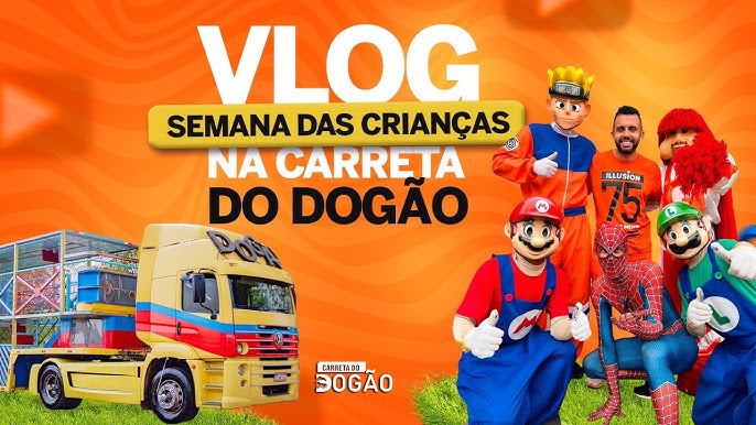 Alegria e diversão é na Carreta do Dogão. - Vale em Ação