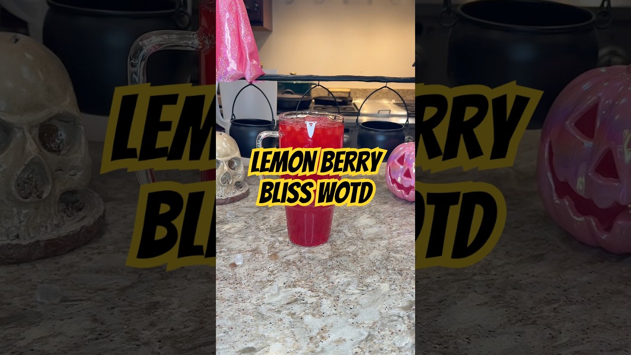 Lemon Berry Bliss WOTD Raspberry Lemonade + Strawberry Watermelon 
