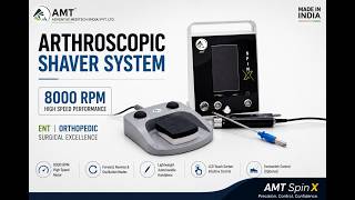 Arthroscopic Shaver 8000 RPM | ENT & Orthopedic Surgical System | AMT SpinX screenshot 2