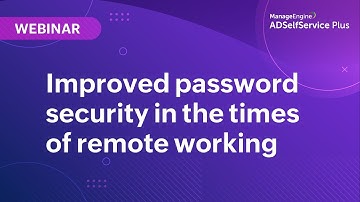 Remote work password security | MFA & Cached credential sync