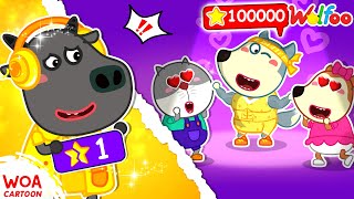 Wolfoo Thử Thách Tập Thể Dục Để Trở Nên Siêu Khỏe | Hoạt hình hài hước 🐺 Hoạt Hình Wolfoo Tiếng Việt