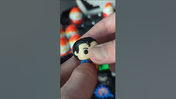 Funko Superman minifigure | DC funko pop | Kinder Joy and Funko colaboration | Kinder joy unboxing