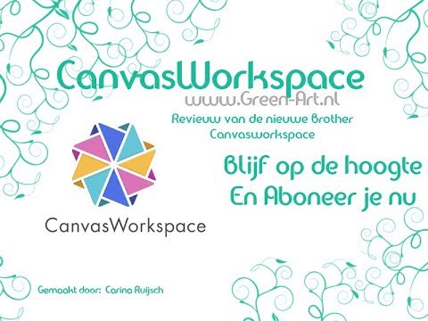Brother ScanNCut vernieuwde CanvasWorkspace.... - Handleiding