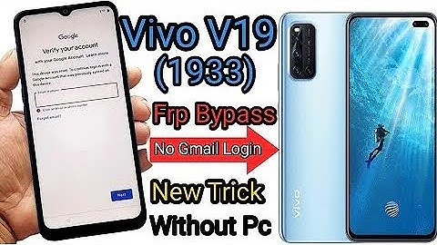 Vivo v19(1933)frp Bypass without pc/all vivo frp Bypass newmethod 2023/gsm devil/frp remove/newtrick