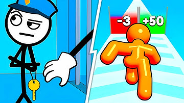 泥棒パズル vs トールマンラン 💥🧠 最大レベルのゲームプレイウォークスルー Android iOS DK9B