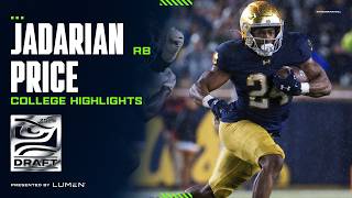 Famous Jadarian Price Best Plays At Notre Dame | 2026 NFL Draft Net Worth