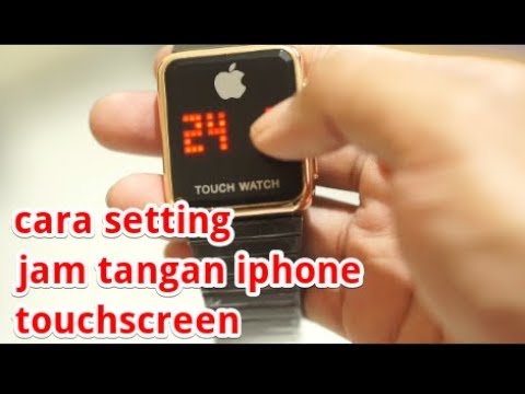 cara setting apple watch
