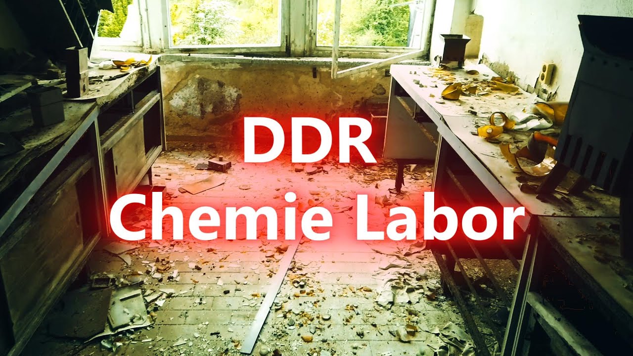 [Lost Places] Das Chemielabor 🧪des DDR Kali Werks