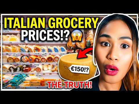 Americans shop at Italian supermarket! (We are instantly obsessed) | Reaction